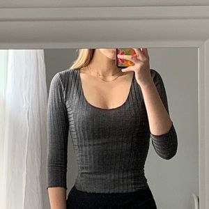Urban Outfitters 3/4 sleeve top